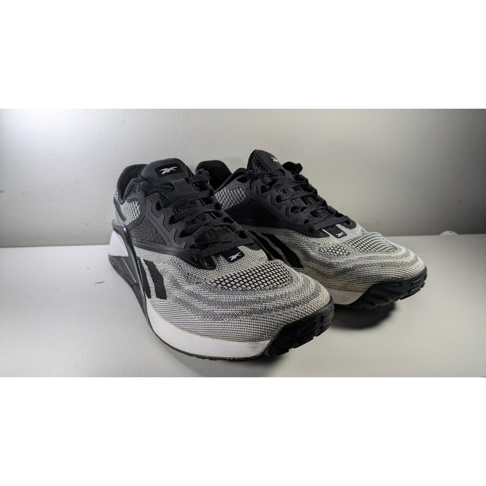 Reebok Nano X2 Cross-Training Shoes Mens US Size 12 Gray Black Flexweave GW5146